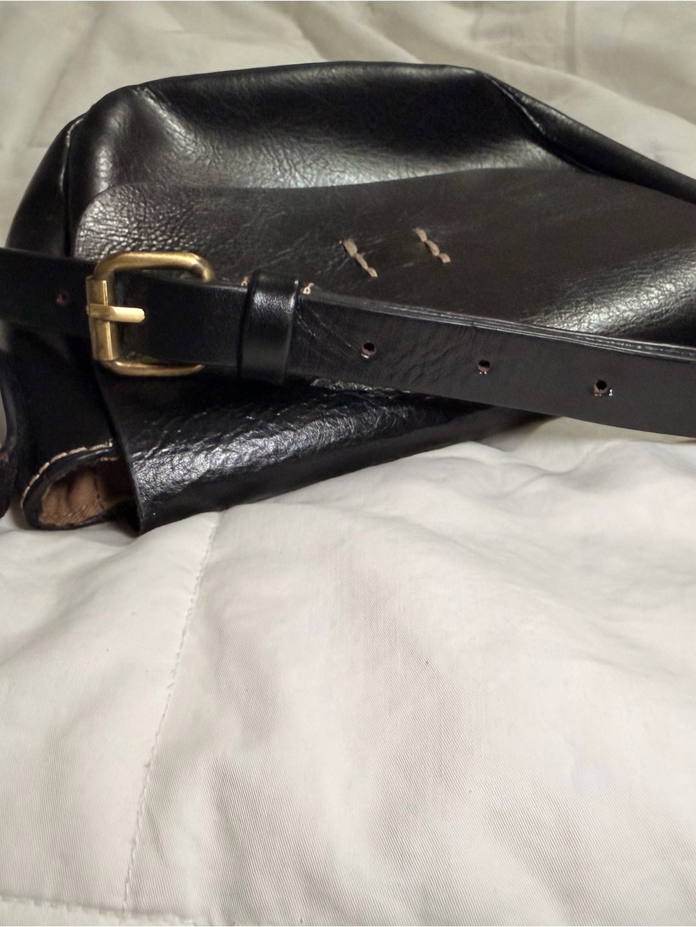 Kelsi Dagger Black Leather Flap Everyday wear Crossbody - Picture 14 of 14